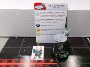=Heroclix STAR TREK Tactics III U.S.S. Stargazer 016 con tarjeta = - Imagen 1 de 1