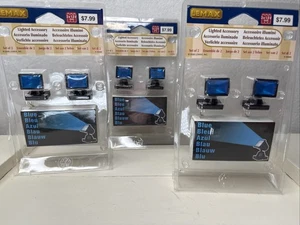 Lemax Village Zubehör RETIRED blaue Strahler 3 Sets mit 2 Leuchten - Bild 1 von 1