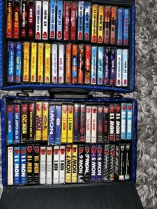 Now That's What I Call Music. Original Double Fatbox Cassette Tape Albums x 38 - Picture 1 of 5