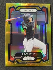 Prizm Béisbol 2024 DRUW JONES Oro Refractor Novato/10 Diamondbacks SSP - Imagen 1 de 2