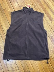 Winchester Rugged Sportsman Outdoor Fleece Vest Brown Men's Size Large - Picture 1 of 15