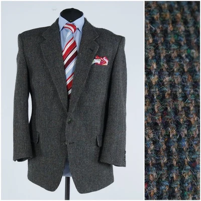 Mens HARRIS TWEED Jacket 42S UK Size Check Wool Sport Coat Blazer - Image 1 of 4