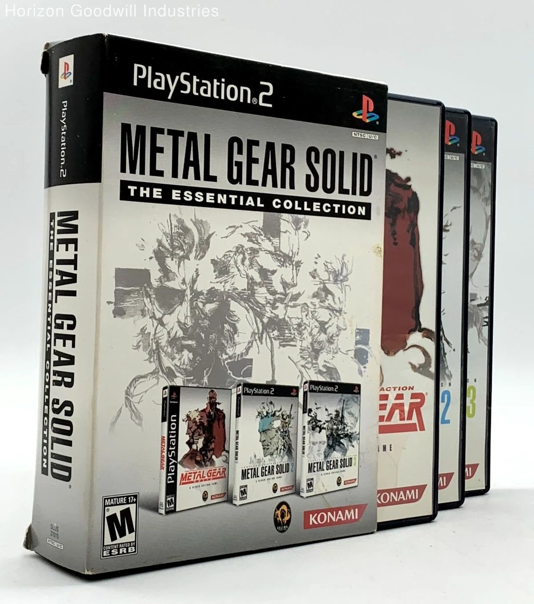 Metal Gear Solid Collection Ps2 for sale | eBay