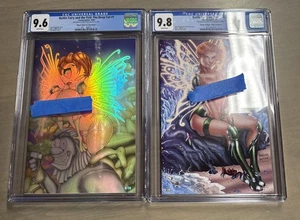 BATTLE FAIRY & THE YETI The Deep Cut 1 + 4 Lot Of 2 COVER 9.6 + 9.8 CGC - Bild 1 von 5