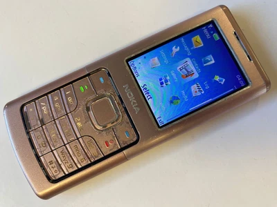 Nokia 6500 Classic - 6500c (O2 SKY Tesco Network) Mobile Phone - Retro Pink - Image 1 of 4