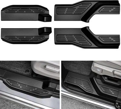 4件装哑光黑色ABS门板保护垫适用于本田Odyssey 2018-2025 🚗 — 第 1/4 张图片