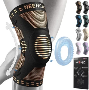 NEENCA Professional Knee Brace Compression Brace with Ball Joint Gel Pads - Picture 1 of 24