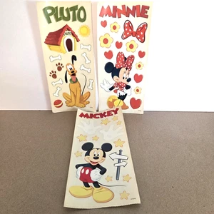 Vintage Sandylion Disney Stickerbögen Mickey Minnie Pluto NOS NEU Sandy Löwe - Bild 1 von 7