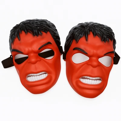 Máscara Red Hulk - Monstruo Gamma Inspirado en General Ross RULK - Estilo Marvel Rage Cos Foto 1 de 3