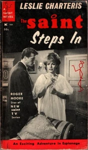 The Saint Steps In Roger Moore TV Show Photo Cover - Foto 1 di 1