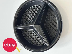 Mercedes-Benz Emblema Griglia Nero Lucido Distintivo Stella Classe E-W213 W238 A0008880100 - Foto 1 di 19