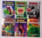 Lot of 6 Goosebumps Books From Most Wanted, HorrorLand, Hall Of Horrors Series