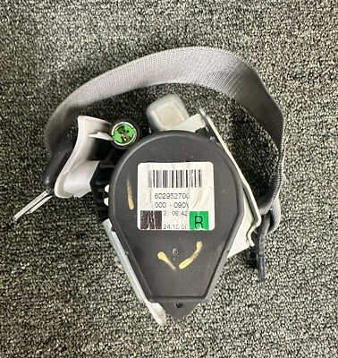 Cinturón de seguridad trasero derecho pasajero gris Mercedes W219 CLS55 AMG CLS500 OEM Foto 1 de 4