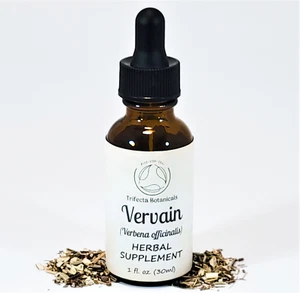 Suplemento herbal VERVAIN / Tintura de extracto líquido / Hierba / Verbena officinalis - Imagen 1 de 9