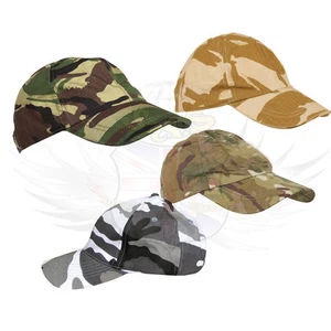 Kinder Camo Baseball Cap British Army Style Urban und BTP schwarz - Bild 1 von 6