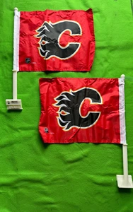 NHL Hockey Calgary Flames Car Auto Truck Flag 2 sided - Bild 1 von 2