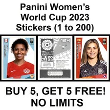 Panini Women’s World Cup 2023 (Numbers 1 to 200) **Please Select Stickers**