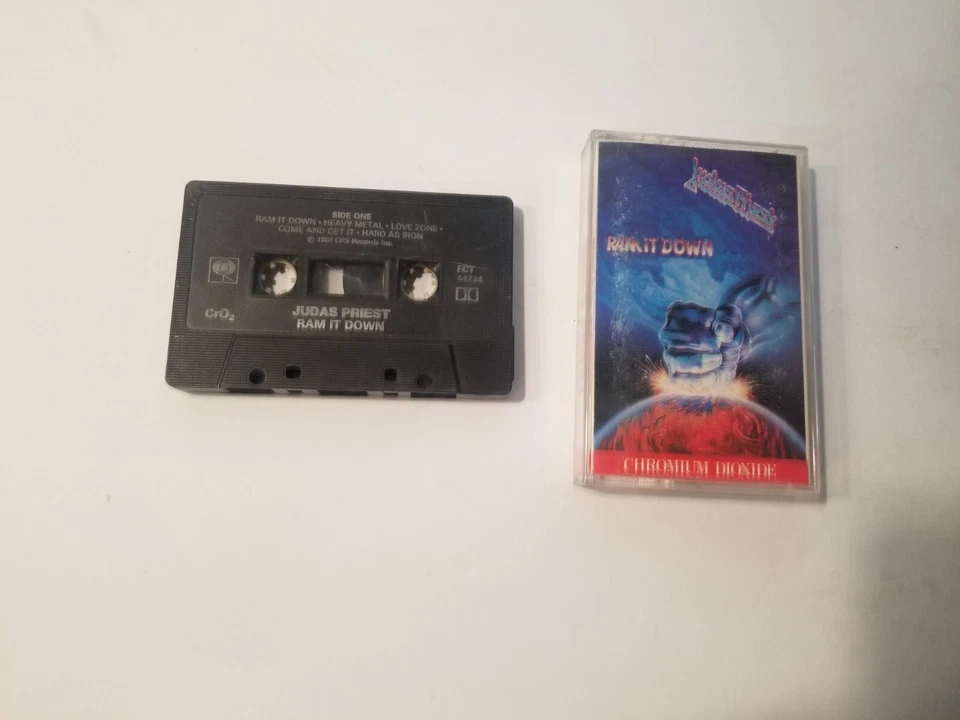 Judas Priest - Ram It Down - Cassette Tape - Image 1 of 1