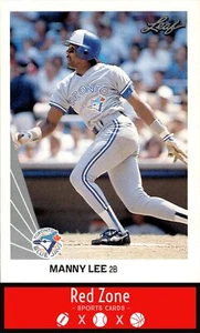 1990 Leaf - #370 Manny Lee NM Set Break. - Picture 1 of 2