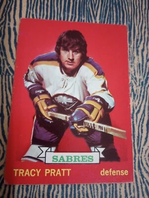 1973-74 O Pee Chee Grey back #54 Tracy Pratt - Image 1 of 2