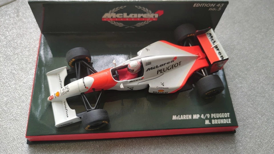 Minichamps McLaren MP4/9 1994 Martin Brundle 1/43 - Immagine 1 di 1