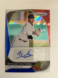 2020 Brusdar Graterol Panini Prizm RA-BG 1/50 - Picture 1 of 2
