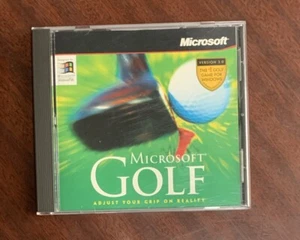 MICROSOFT GOLF 3.0 1996 +1Clk Windows 95 Disc With Key Code On The Back - Picture 1 of 3
