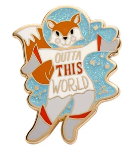 Outta This World Enamel Pin | Erstwilder | Fan Favourites May 2022 - Picture 1 of 1