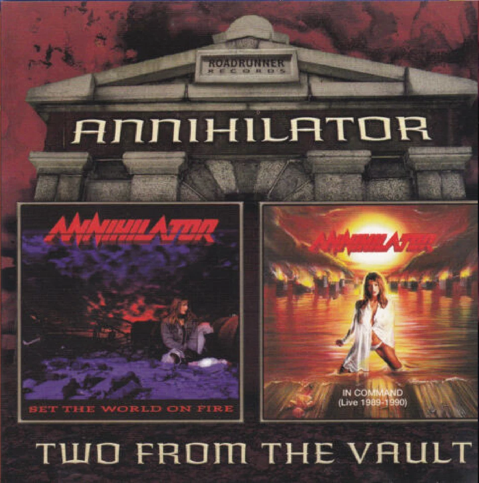 Annihilator-Set the World on Fire/In Command: Live 1989-1990 CD NEW NOT SEALED - Image 1 of 1