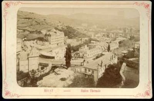 ROYAT-STATION THERMALE - Photo Format Cabinet fin XIX - Picture 1 of 1