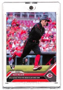 2023 MLB Topps Now Matt McLain Rookie RED PARALLEL 1/10 SSP Reds #598 RC 🔥 - Picture 1 of 2