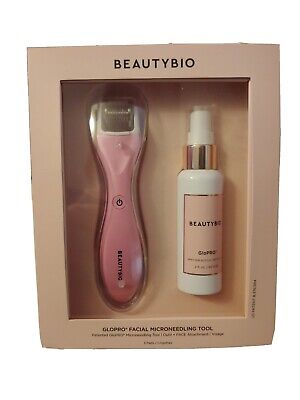 Beauty Bio Glo Pro Microneedling Regeneration Facial Face Skin Tool Kit - Pink • 11.98€