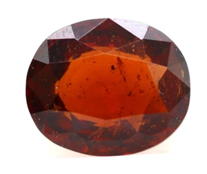 100%Natural Loose Hessonite Garnet 4.49 Ct Untreated 11 x 9 mm Oval Cut Gemstone - Picture 1 of 7