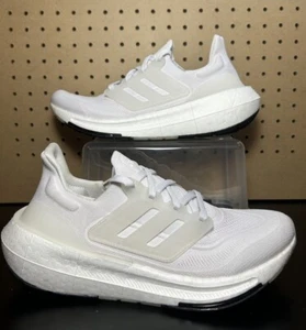 Adidas Ultraboost Light Triple White Running Shoes Sneakers GY9350 Mens Size 7 - Picture 1 of 8