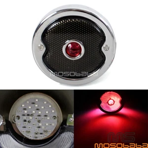 LED Tail Stop Light Rear Brake Lamp For Harley Chopper Cafe Racer Ford Car 33-36 - Picture 1 of 8