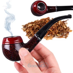 Pipa de madera duradera para fumar, cigarrillos, tabaco, puros, pipas, regalo - Picture 1 of 14
