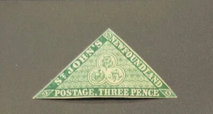 NEWFOUNDLAND 3 Muy Bonito Como Nuevo Edición con Bisagras FIRMADO 3 Márgenes hasta 63 - Imagen 1 de 2