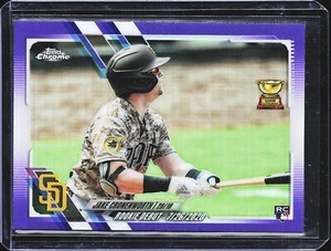 2021 Topps Chrome Update Series "PURPLE REFRACTOR"!! BUY MORE/$AVE MORE - U PICK