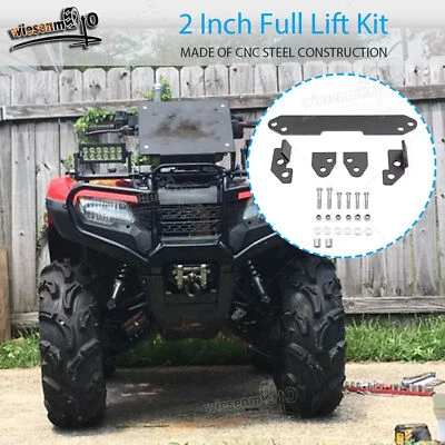 Kit completo de elevación pesada de 2" para Honda Rancher TRX420 SRA y Foreman 500 SRA 2014-2025 Foto 1 de 4