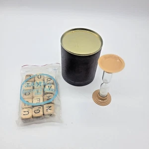 Vintage 60's Scrabble Crossword Cubes Board Game Pieces Replacement Parts - Picture 1 of 2