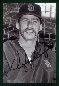 #1056, 4" x 6" Photo Card, Signed-Autographed, Keith Comstock, San Diego Padres - Picture 1 of 2