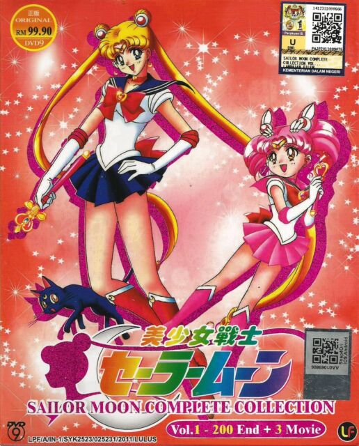 Dvd Sailor Moon Classic Dublado