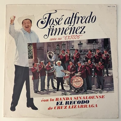 Jose Alfredo Jimenez - Canta Sus Exitos Con La Banda El Recodo Vinyl, LP (VG+) Foto 1 de 4