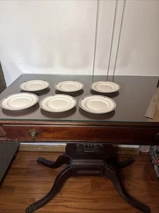 Vintage Wedgewood England Amherst 6er Set Brotteller 6" nie benutzt! - Bild 1 von 19
