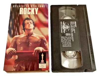 Rocky VHS Sylvester Stallone Boxing Drama 1996 PG Talia Shire * BUY 2 GET 2 FREE - Image 1 of 3