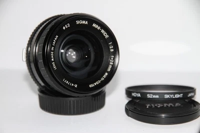 Sigma Mini Wide 28mm f/2.8 Lens with Macro Olympus OM Mount.OM1 OM2 OM10 etc - Image 1 of 4