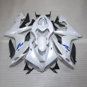 For Yamaha YZF-R1 2004-2006 ABS Plastic Fairing Injection Bodywork Kit White - Picture 1 of 15