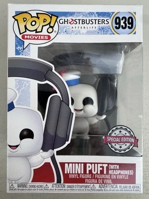 Mini Puft (con Auriculares) 939 ~ Ghostbusters: Afterlife ~ Vinilo Funko Pop Foto 1 de 4