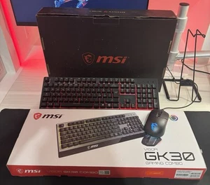 MSI Vigor GK30 COMBO Tastiera Gaming Semi Meccanica + Mouse Gaming Clutch GM11 - Photo 1/1