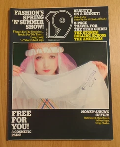 Vintage 19 Fashion Magazine March 1976 - Rollng Stone Across USA - Bild 1 von 12